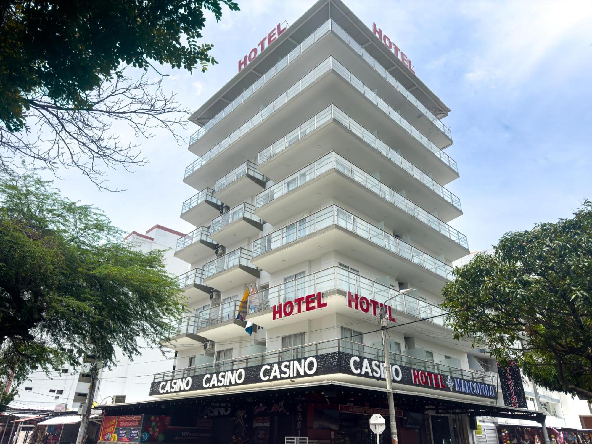 Hotel Marco Polo Rodadero Santa Marta  Eksteriør bilde